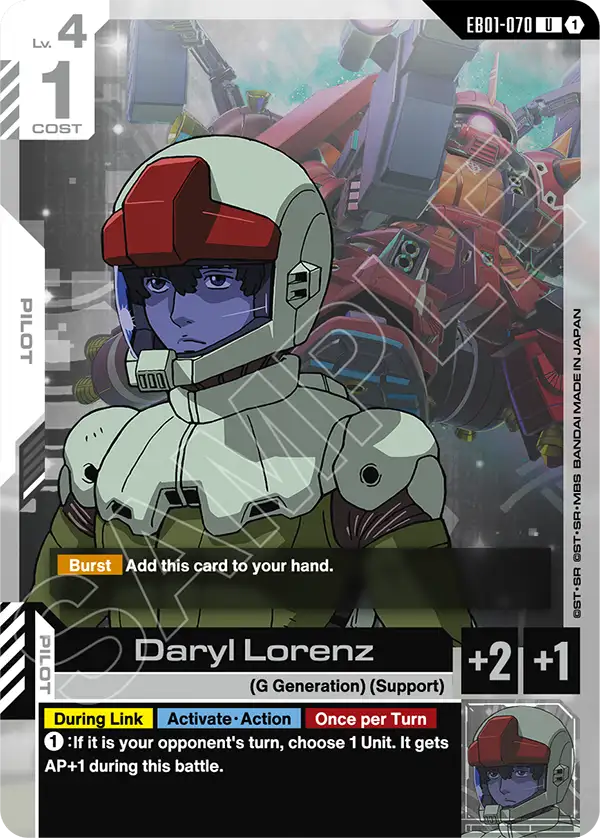 Daryl Lorenz (EB01-070) card