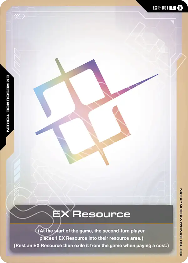 EX Resource (EXR-001) card