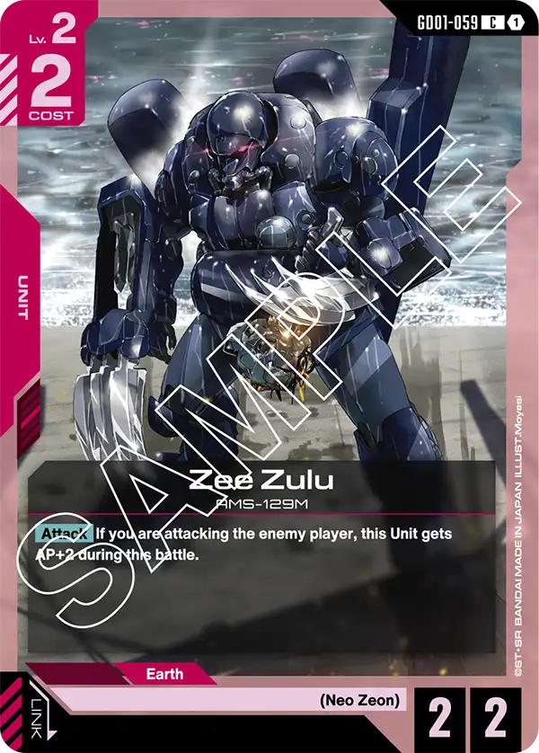 Zee Zulu (GD01-059) card