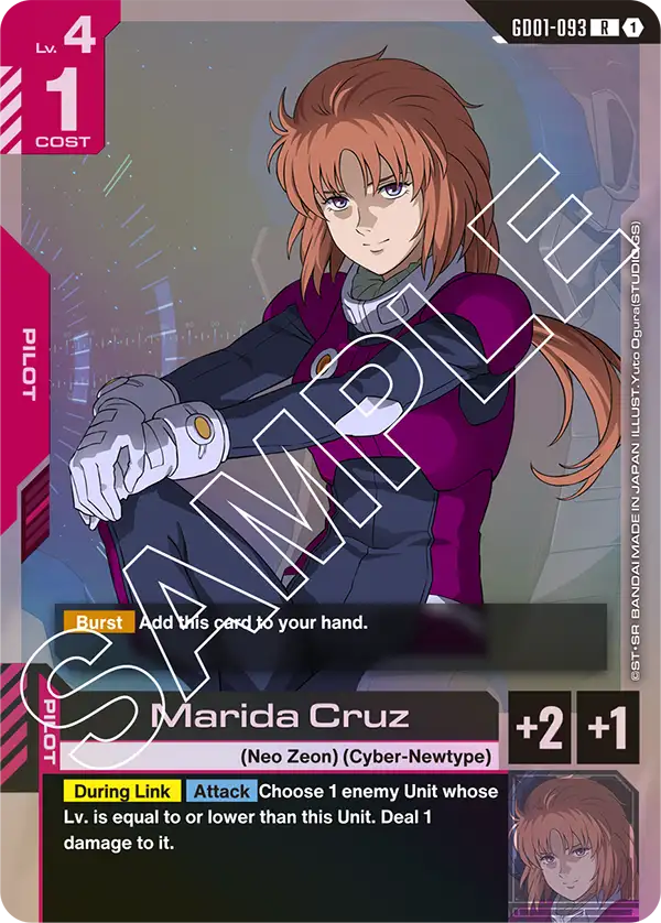 Marida Cruz (GD01-093) card