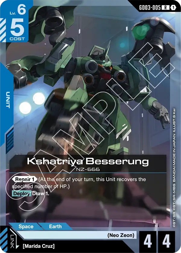 Kshatriya Besserung (GD03-005) card