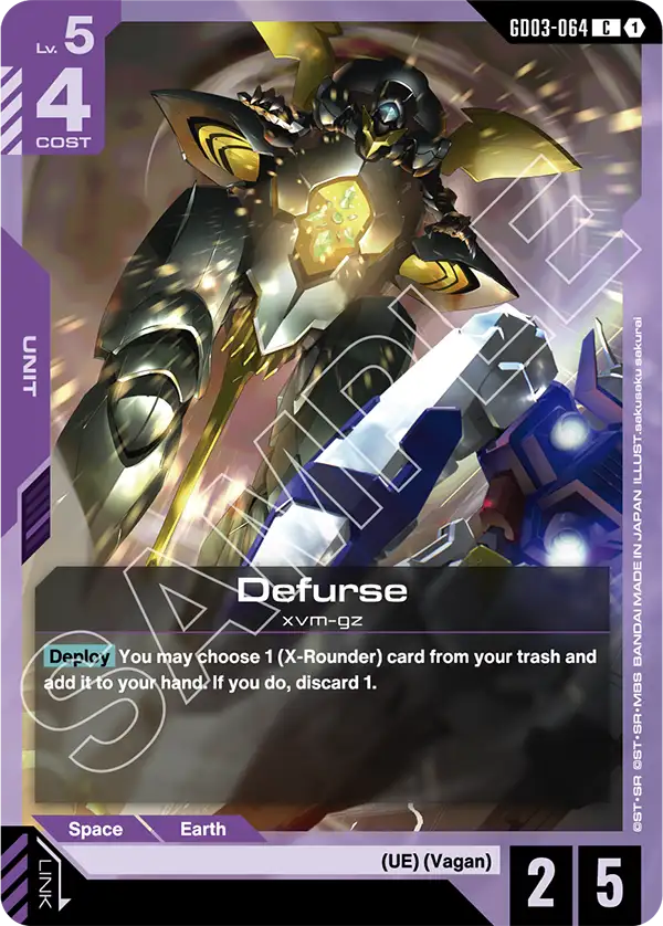 Defurse (GD03-064) card