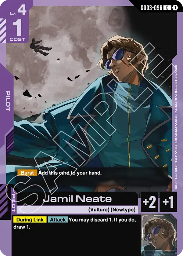 Jamil Neate (GD03-096) card