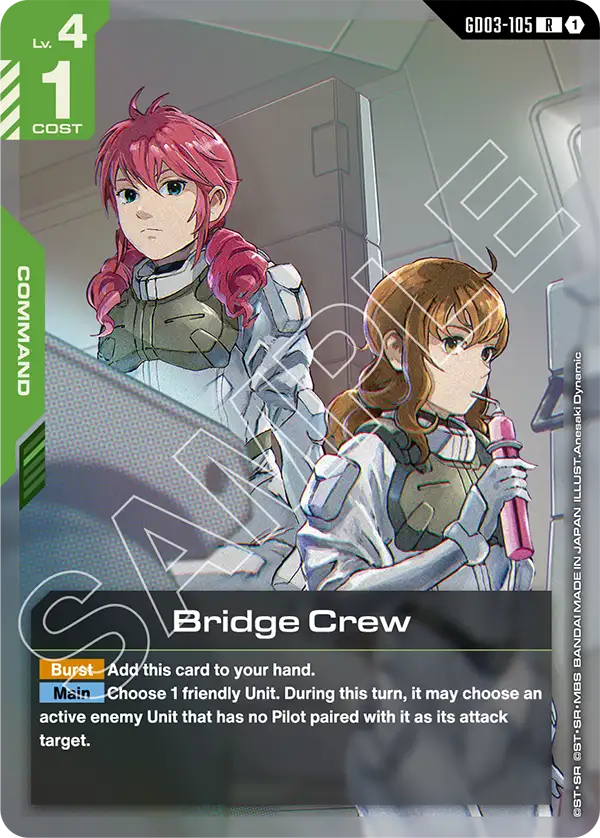 Bridge Crew (GD03-105) card