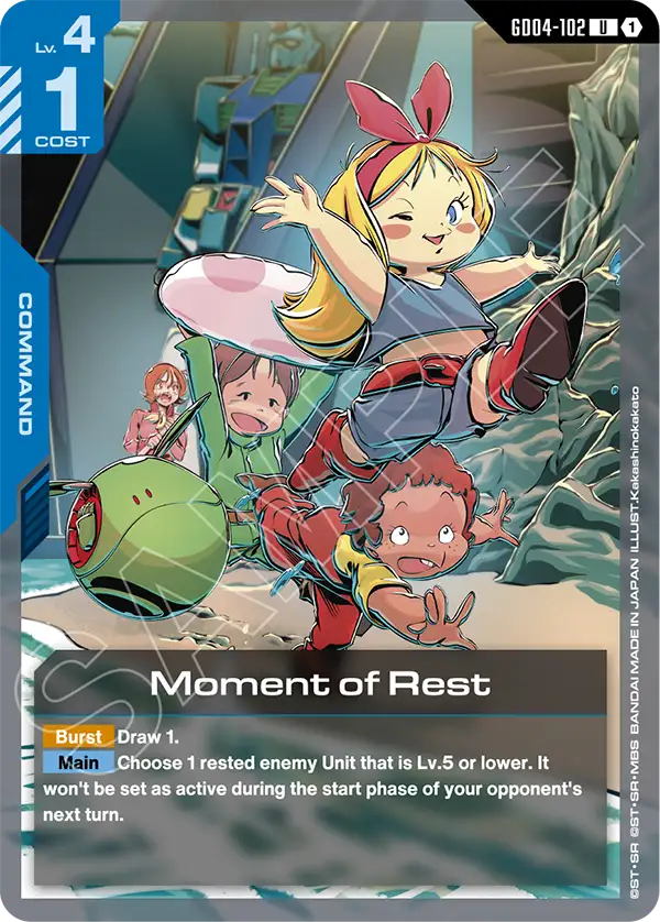 Moment of Rest (GD04-102) card