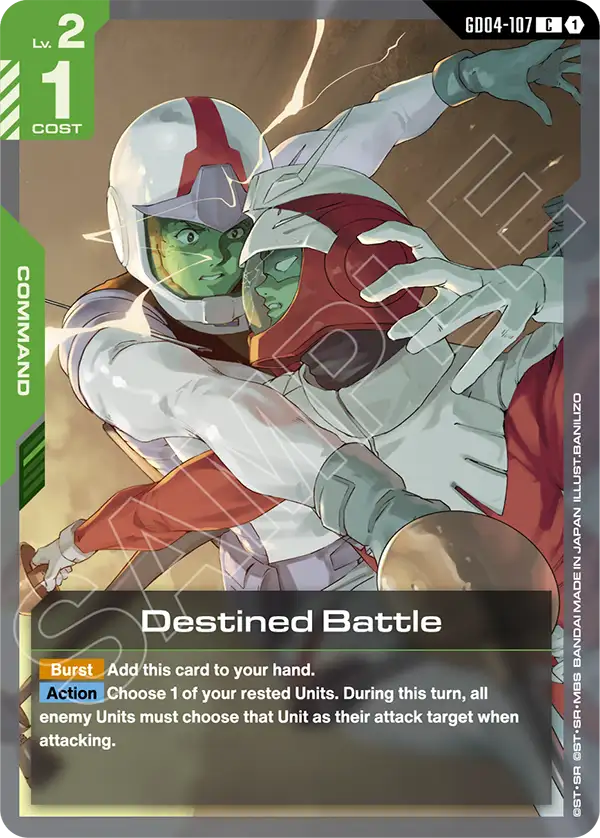 Destined Battle (GD04-107) card