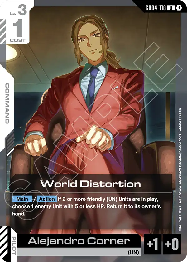 World Distortion (GD04-118) card