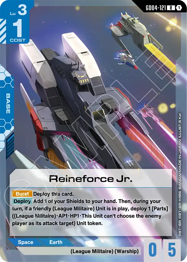 Reineforce Jr. (GD04-121) card