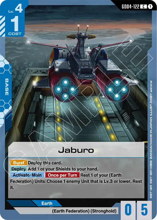 Jaburo (GD04-122) card