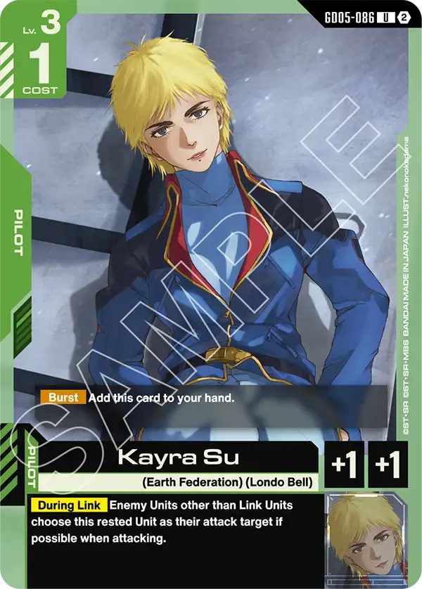 Kayra Su (GD05-086) card