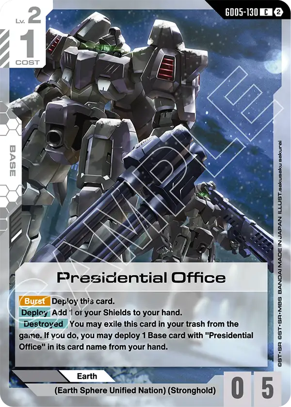 Presidential Office (GD05-130) card