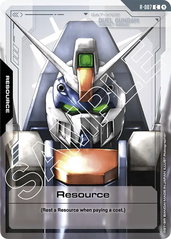 Resource (R-007) card