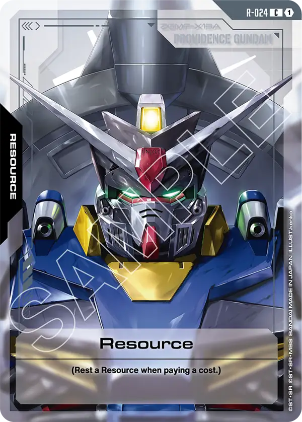 Resource (R-024) card
