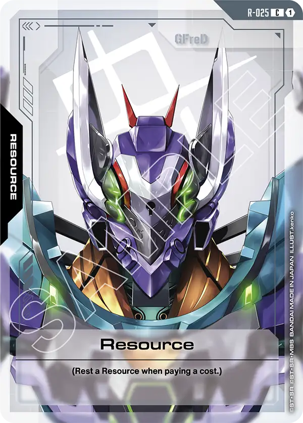 Resource (R-025) card