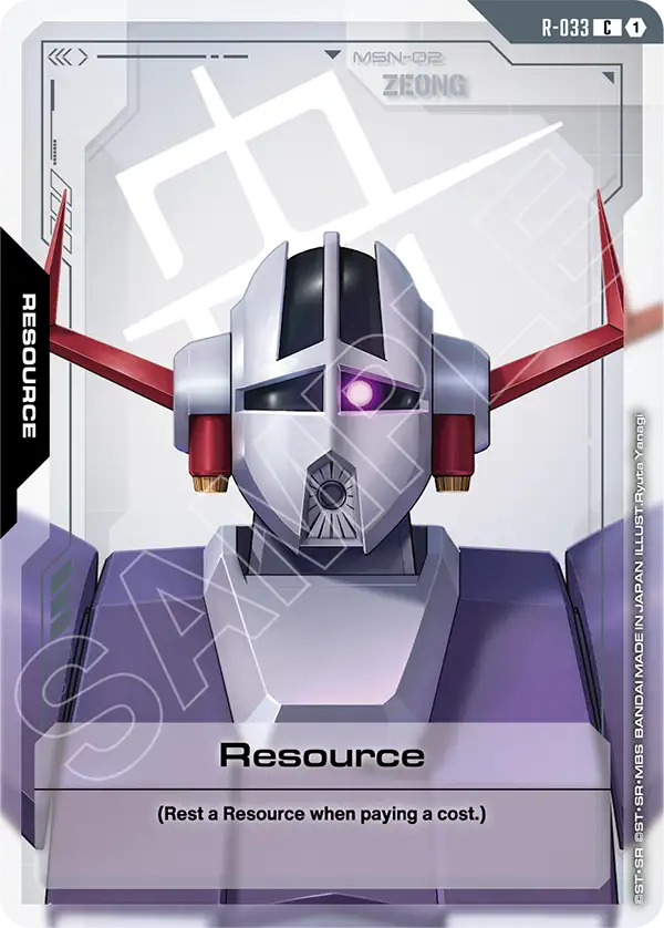 Resource (R-033) card