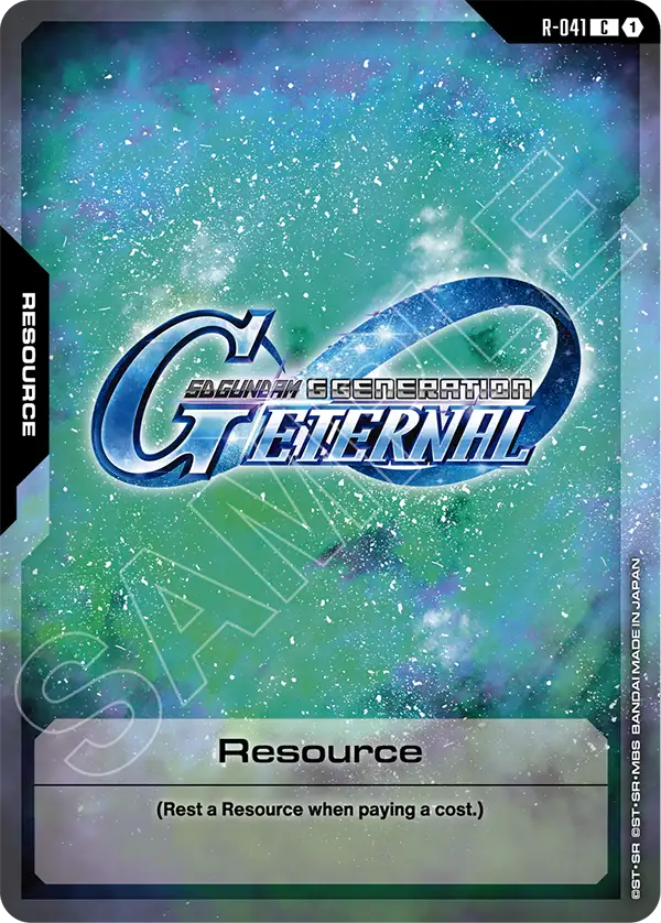 Resource (R-041) card