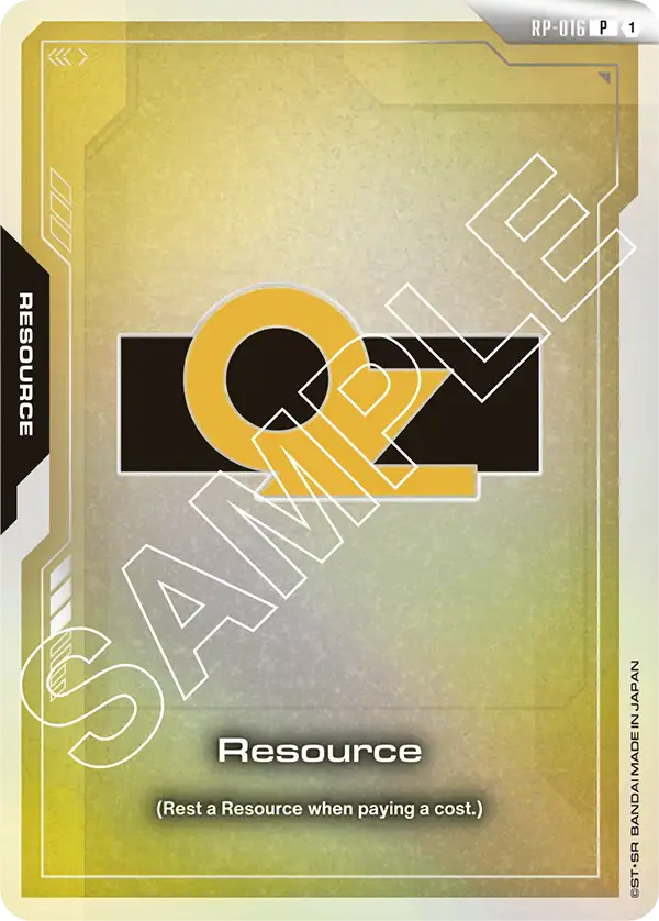 Resource (RP-016) card
