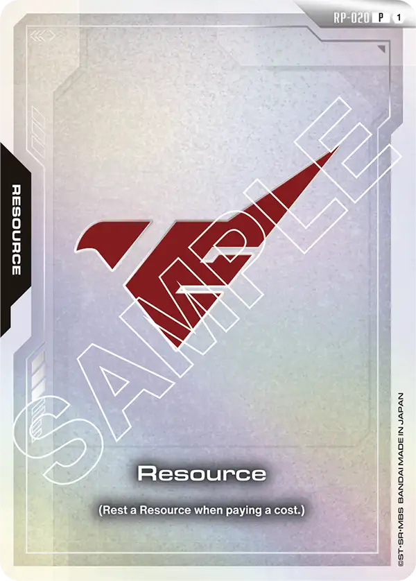 Resource (RP-020) card