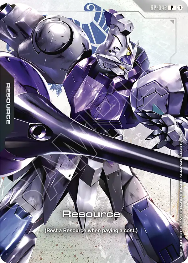 Resource (RP-042) card