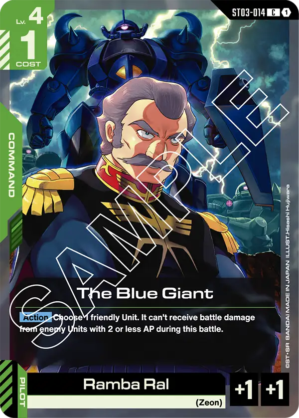 The Blue Giant (ST03-014) card