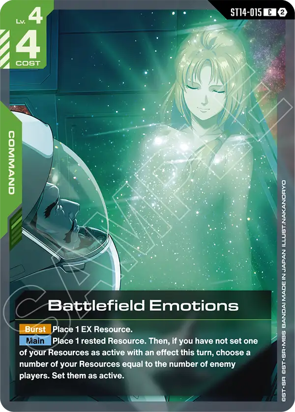 Battlefield Emotions (ST14-015) card